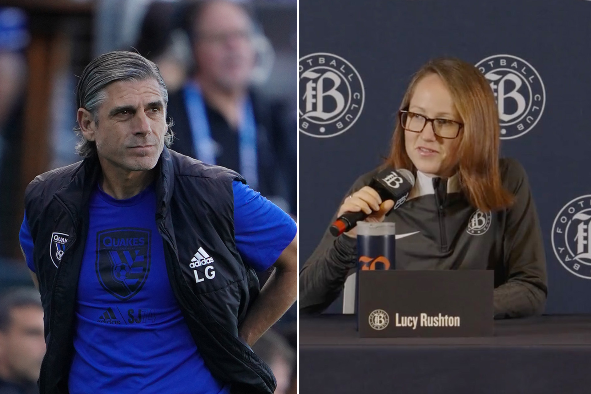 Luchi Gonzalez and Lucy Rushton leave top Bay Area soccer posts